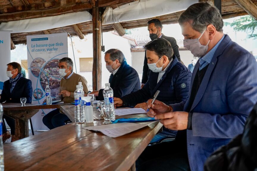 Las Heras cuidado del agua