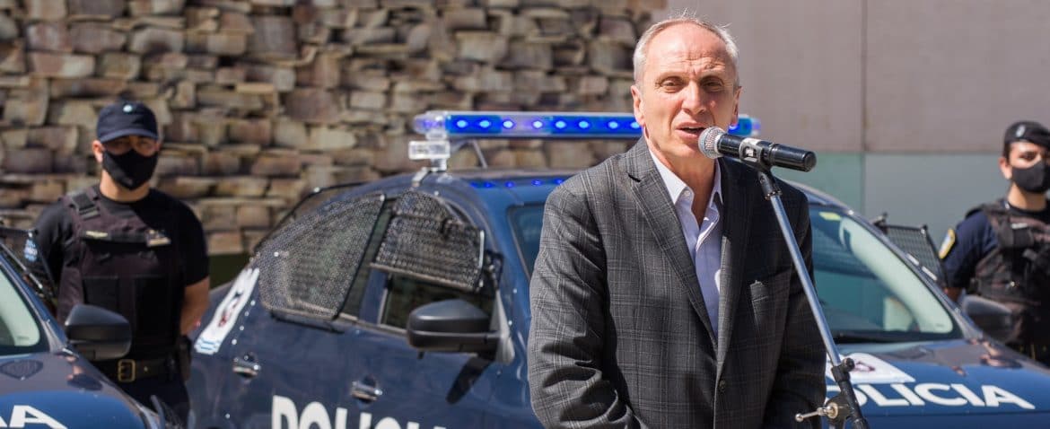 "El Policía debe estar en la calle" San Martin inseguridad