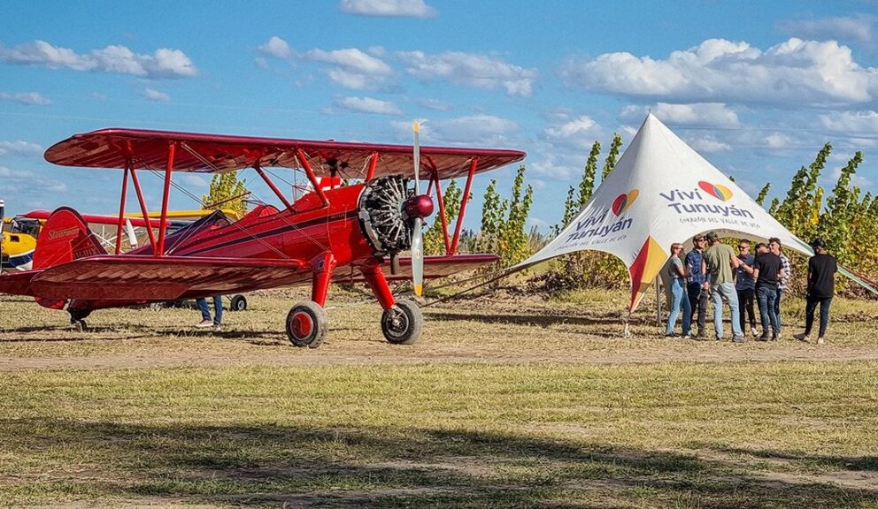 Tunuyán celebró el estreno del Aero-camping Tunuyan Aeroclub