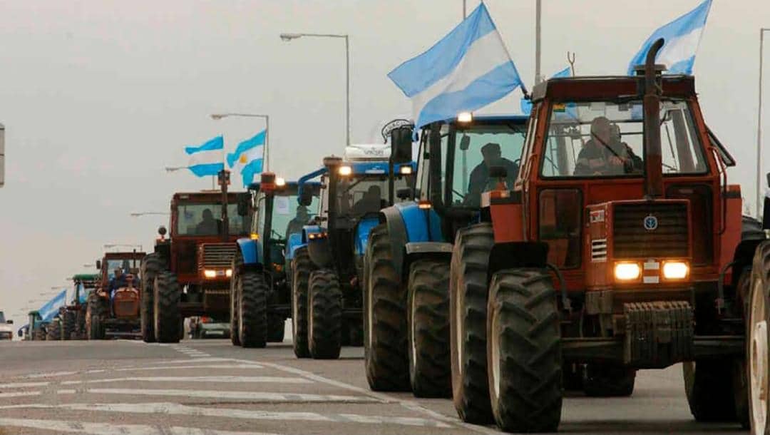 "Ni sueñen entrar con tractores a Capital” tractorazo