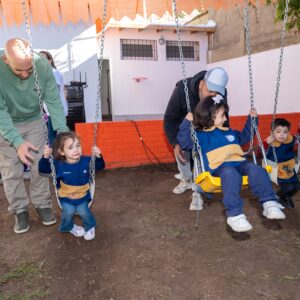 RIVADAVIA inauguró un nuevo edificio del jardín maternal "Casita de los Ángeles" 678221473_1504615135038675_8769303801845337561_n