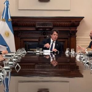 Los gobernadores se reúnen en la Casa Rosada Captura de pantalla 2024-03-09 161636
