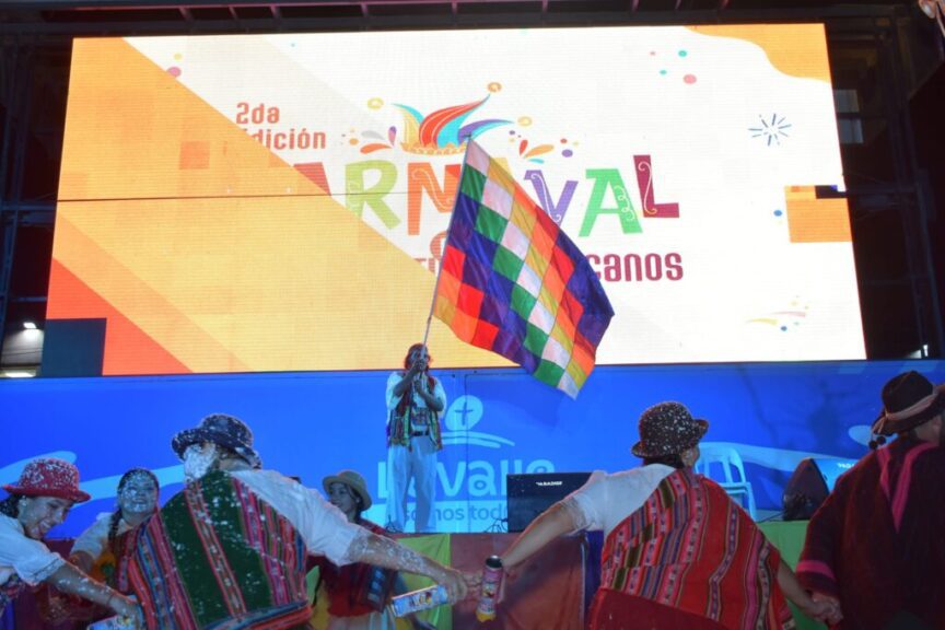 Lavalle vibró con el Carnaval de Pueblos Latinoamericanos Carnaval Lavalle 1