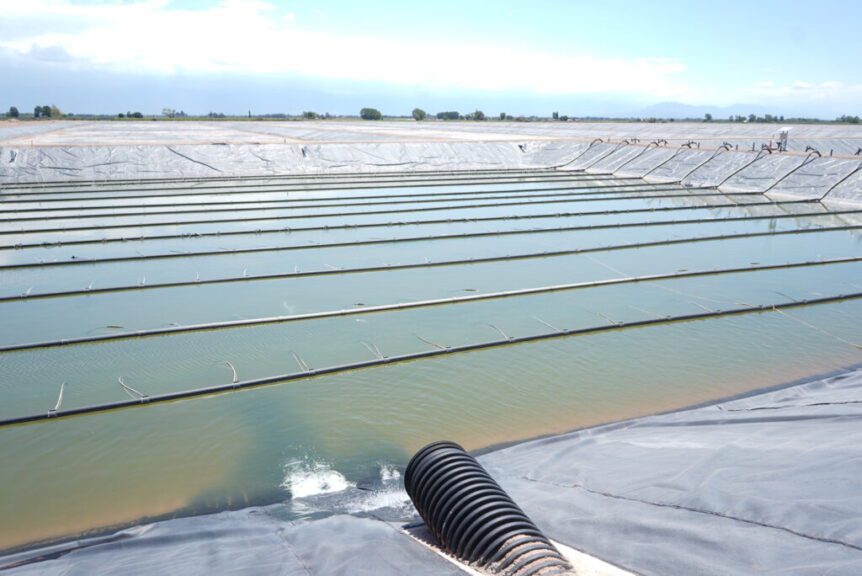 Lavalle: avanza la planta depuradora El Paramillo Depuradora 1