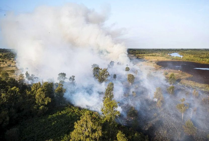 Incendios europa
