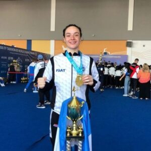 Una mendocina se trajo el título en el Mundial de Taekwondo Josefina 1