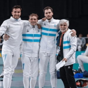 En espada, Mendoza sumó su sexta medalla en los Panamericanos Lugones