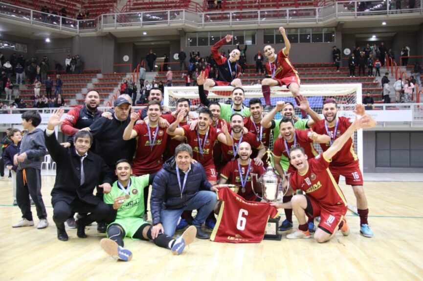 Mendoza imparable: sexto título al hilo Mendoza campeon Futsal