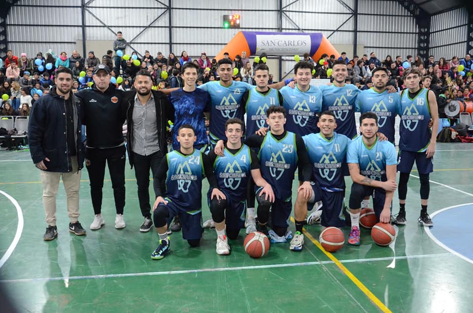 San Carlos hizo historia en el básquet mendocino San Carlos Basquet