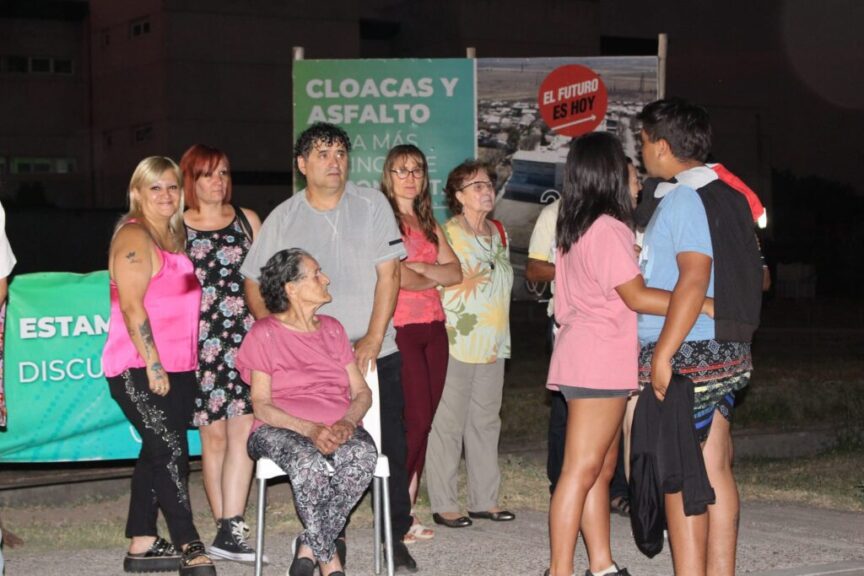San Carlos: más barrios con cloacas y asfalto San Carlos Cloacas 1
