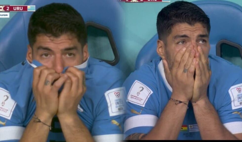 Suarez llanto