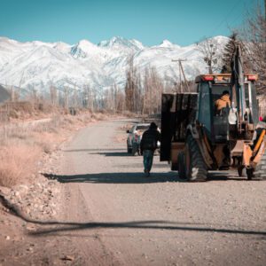Tupungató comenzó a ejecutar dos históricas obras de pavimentación Tupungato 1