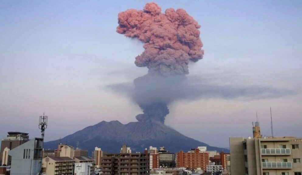 Volcan Japon