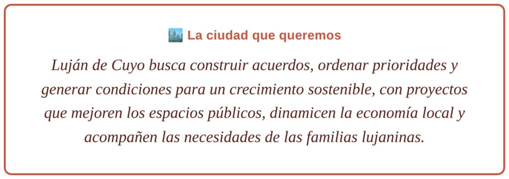 La ciudad que queremos