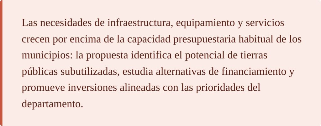 Infraestructura, financiamiento e inversiones en Luján de Cuyo