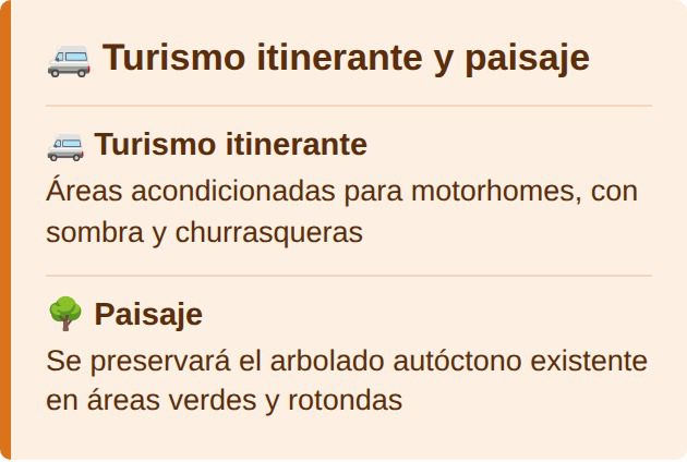 Turismo itinerante y paisaje