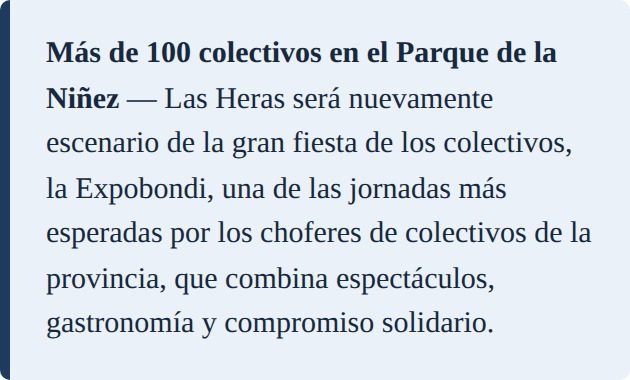 Más de 100 colectivos en el Parque de la Niñez