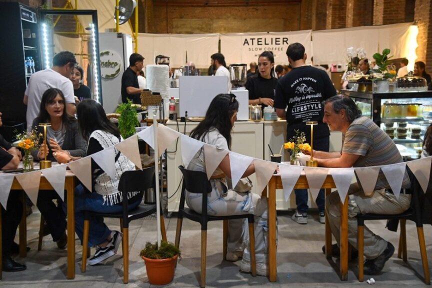 Mesas de Atelier Slow Coffee en el Mundial Mendocino de Café