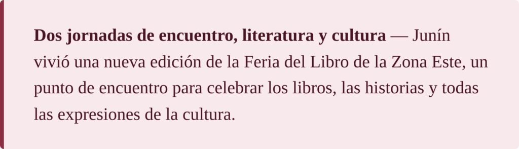 Dos jornadas de encuentro, literatura y cultura