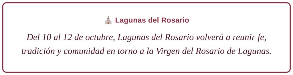 Lagunas del Rosario