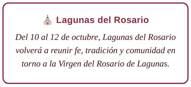 Lagunas del Rosario