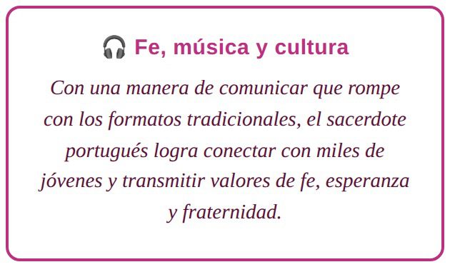 Fe, música y cultura