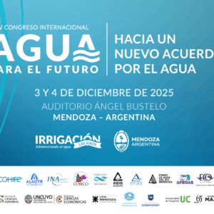 Mendoza lanza el V Congreso Internacional Agua para el Futuro, hacia un nuevo acuerdo por el agua pantalla
