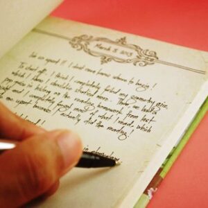 La costumbre sana de escribir un diario que-es-un-diario-personal