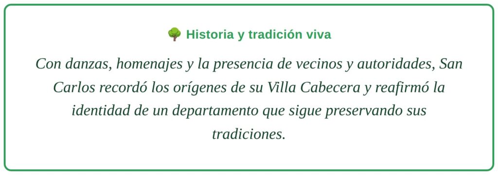 Cierre de la nota: historia y tradición viva