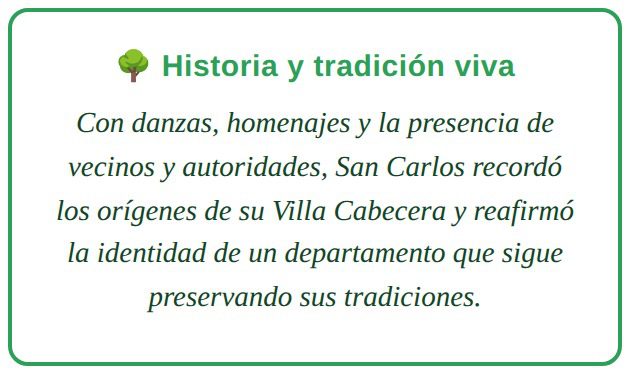 Cierre de la nota: historia y tradición viva