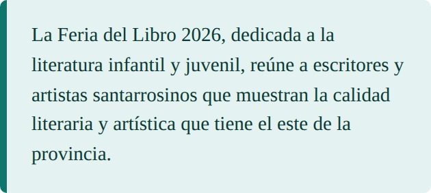 Feria del Libro 2026, dedicada a la literatura infantil y juvenil