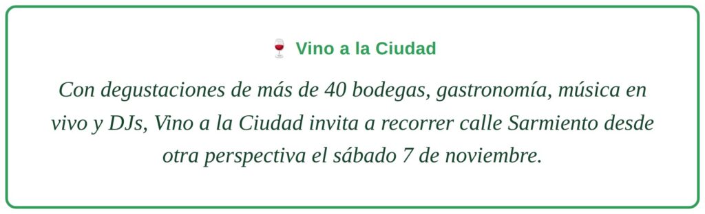 Vino a la Ciudad: cierre