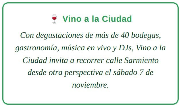 Vino a la Ciudad: cierre